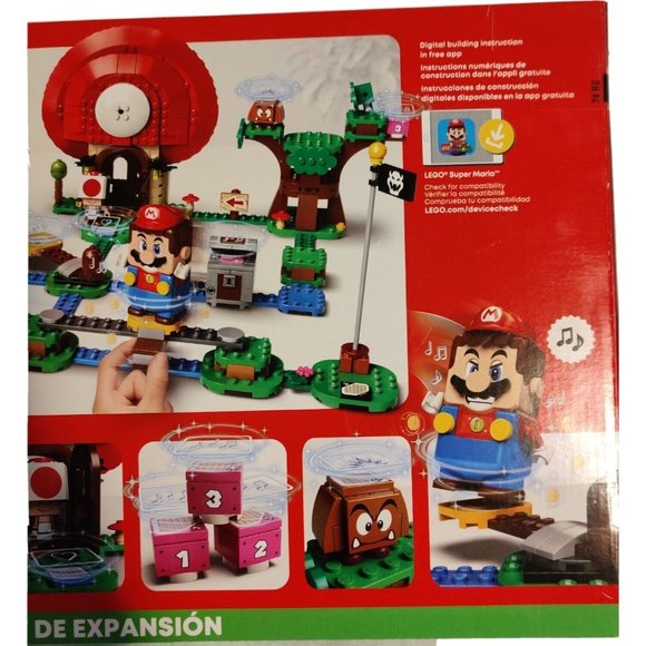 LEGO Super Mario Toads Treasure Hunt 71368 464 Piece Expansion Set NOS Retired - Picture 10 of 10